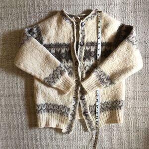 ❤️SOLD ❤️Boiled Wool Cardigan